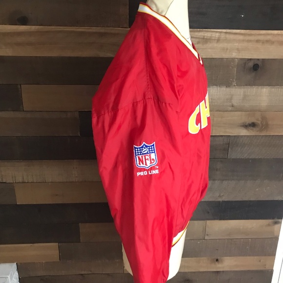 Kansas City Chiefs pro line pullover jacket large - Picture 6 of 7